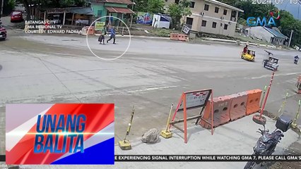 Lalaking tumatawid sa Barangay Balagtas, nabundol ng kotse | Unang Balita