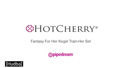 FANTASY FOR HER - KEGEL. Set 3 ks kegel kuliček různých vah