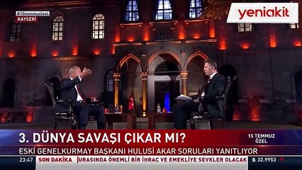 Hulusi Akar'dan şoke eden 3. Dünya açıklaması