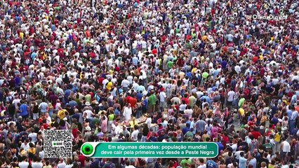 Em algumas décadas: população mundial deve cair pela primeira vez desde a Peste Negra