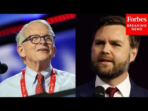 JUST IN: Ohio Gov. Mike DeWine Reacts To Donald Trump Selecting JD Vance To Be His Vice President