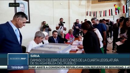 Siria celebró elecciones de la cuarta legislatura del pueblo