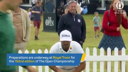 Preparations begin at Royal Troon ahead of 152nd Open Championship