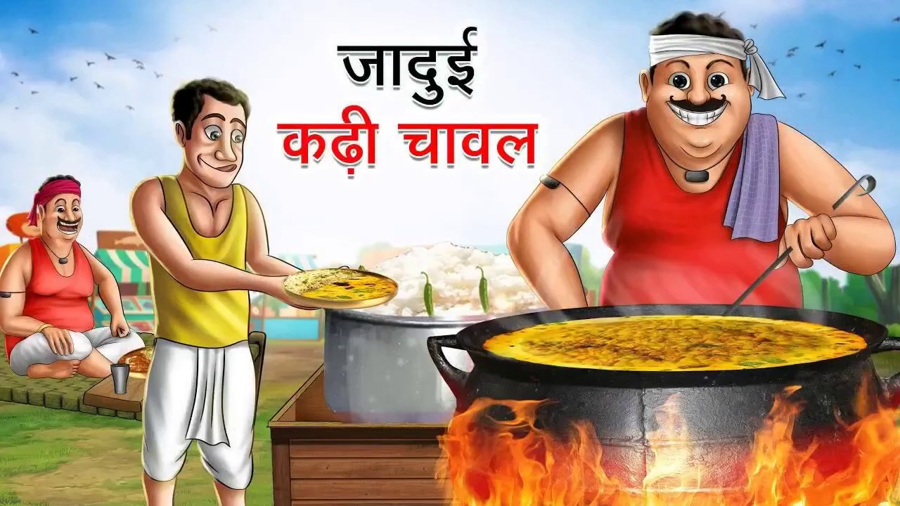 जादुई कढ़ी चावल | JADUI KADHI CHAWAL | HINDI KAHANIYA | HINDI STORIES | COMEDY FUN | HINDI KAHANI | COMEDY FUNNY STORIES