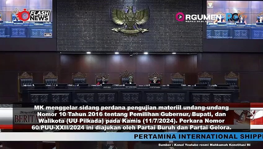 Partai Buruh dan Gelora Gugat MK, Perjuangkan Hak Usung Calon Kepala Daerah