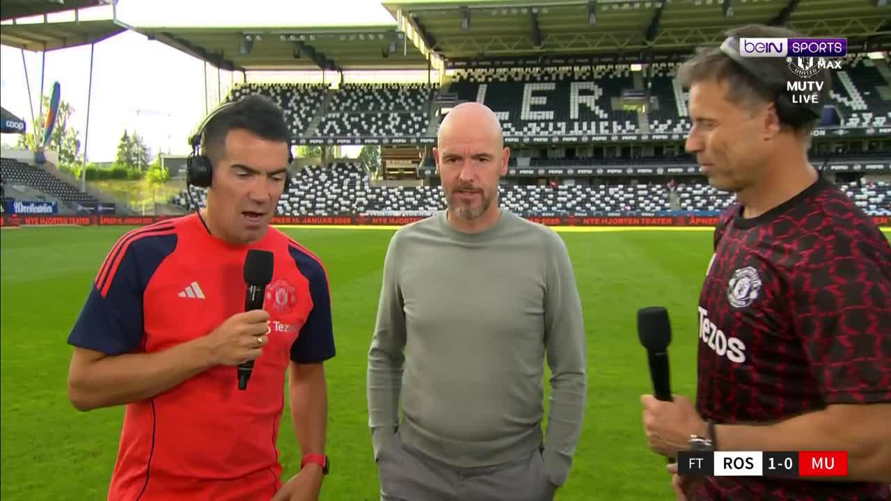 Erik ten Hag says performance wasn't good enough