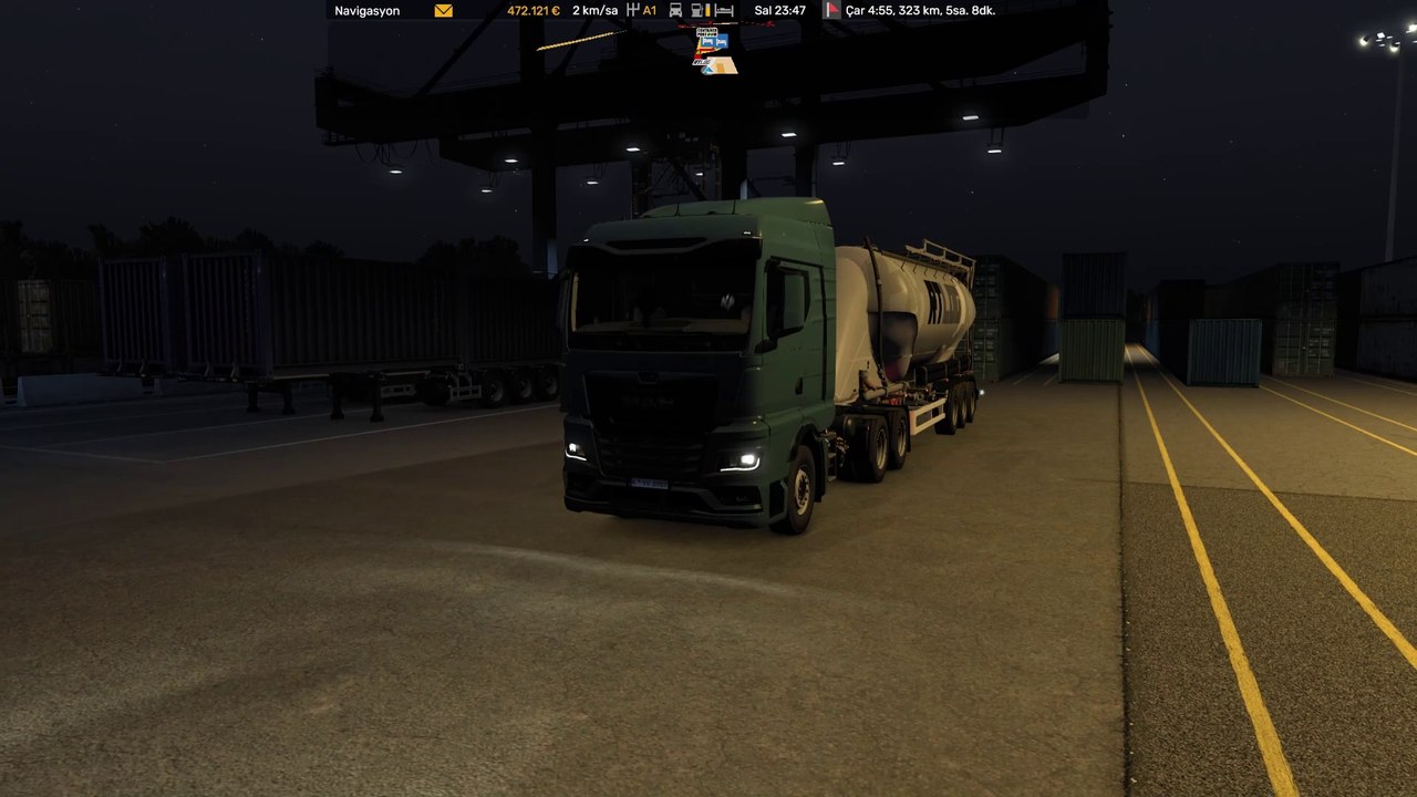 Cement: Origin: Hamburg * Destination: Kassel #Man #Trucks #ETS2 Updates 1.50- Euro Truck Simulator