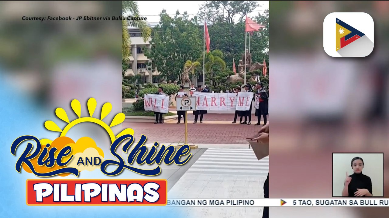 Sunshine Stories | Engagement proposal na isinabay sa mismong araw ng graduation, viral sa social media
