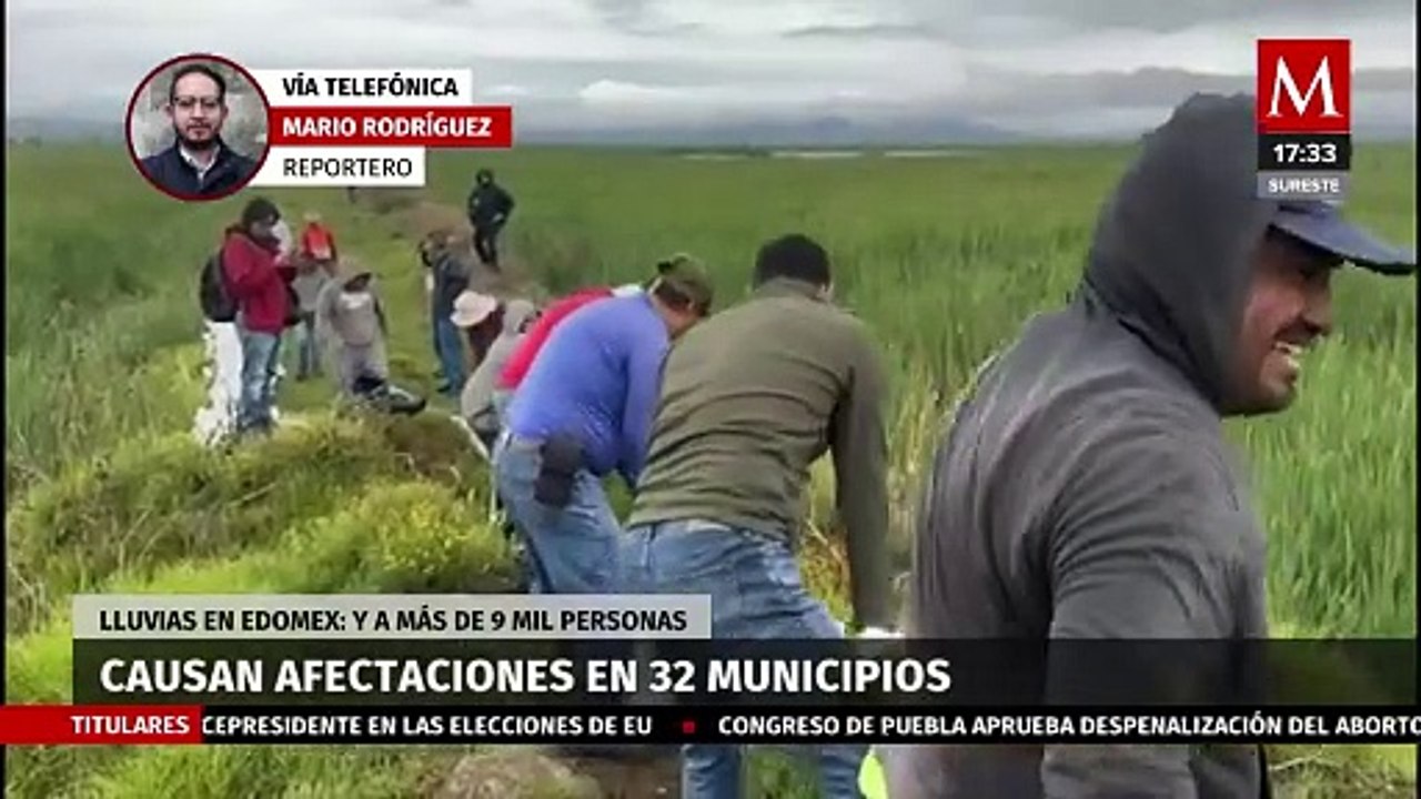 Secretaría de lluvias del Estado de México revela el resumen de las afectaciones por lluvias en 2023