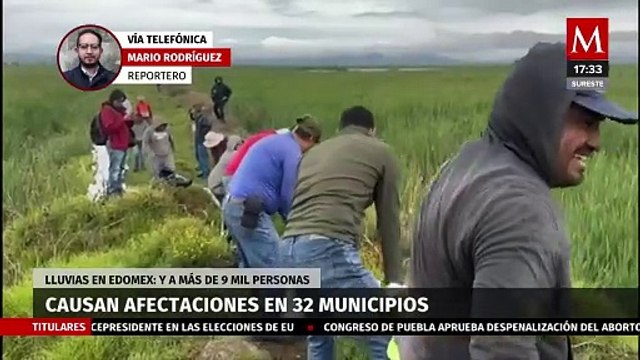 Secretaría de lluvias del Estado de México revela el resumen de las afectaciones por lluvias en 2023