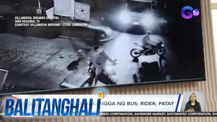 Motorsiklo, nabangga ng bus; Rider, patay | Balitanghali