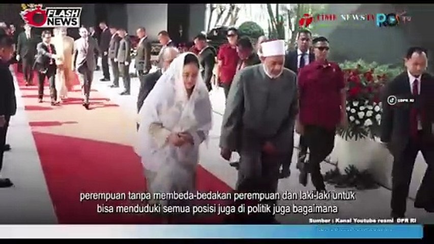 Di Hadapan Imam Besar Al-Azhar Mesir, Ketua DPR RI Sampaikan Pesan Damai untuk Palestina