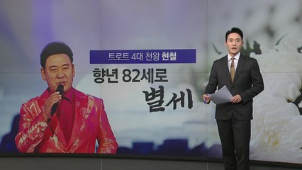 '트로트 4대 천왕' 현철...향년 82세 별세 [앵커리포트] / YTN