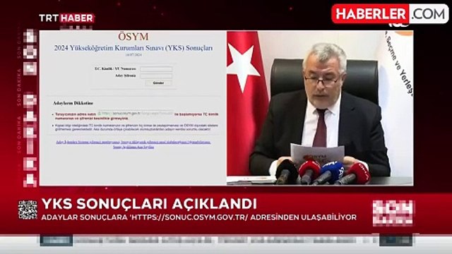 YKS SONUÇLARI 2024 SORGULAMA (TYT-AYT-YDT) | ÖSYM YKS Üniversite sınavı sonuçları nasıl, nereden sorgulanır?