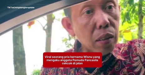 Klarifikasi Pemuda Pancasila Jateng, Ternyata Wisnu yang Ribut di Jalan Bukan Anggota PP