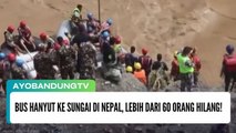 Bus Hanyut Ke sungai di Nepal, Lebih Dari 60 Orang Hilang!