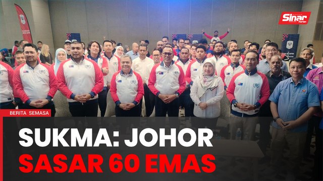 Johor sasar 60 pingat emas pada Sukma Sarawak