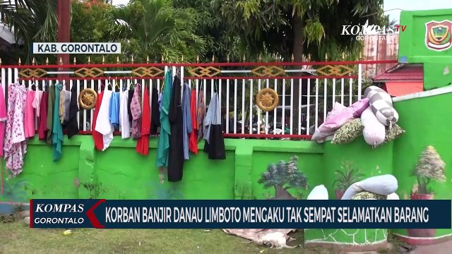 Cerita Warga Korban Banjir Luapan Danau Limboto, Tak Ada Barang yang Terselamatkan