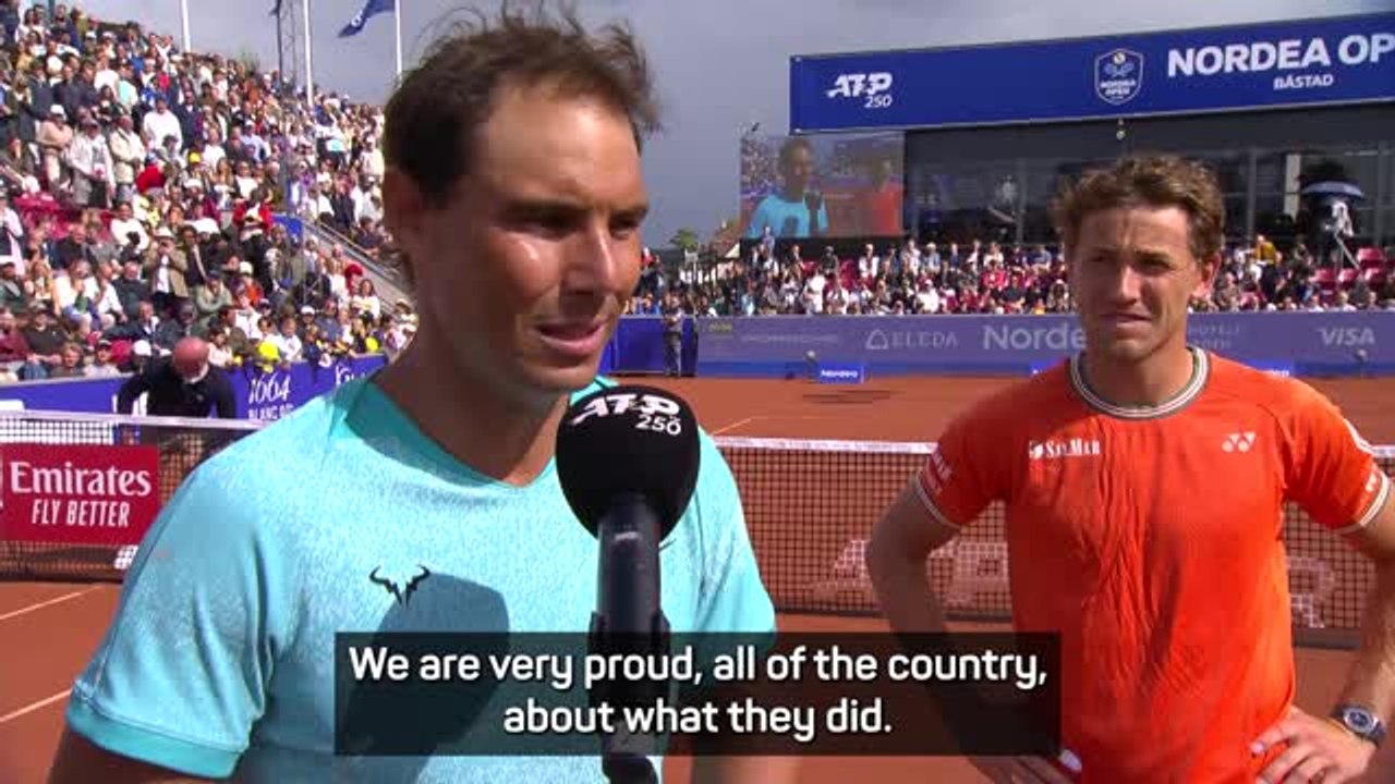 Spanish sports success good for the country - Nadal