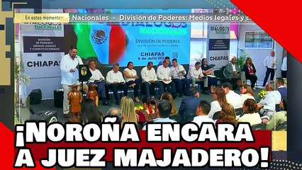 ¡VEAN! ¡Dr. Noroña encara y para en seco al juez majadero y soberbio por atacar la reforma de AMLO!