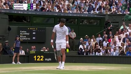 Télécharger la video: Alcaraz goes back-to-back _ Carlos Alcaraz vs Novak Djokovic _ Final Highlights