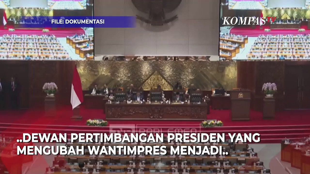 Wantimpres Jadi DPA, PDIP: Ibarat Hidupkan Fosil Sejarah Politik Masa Lalu