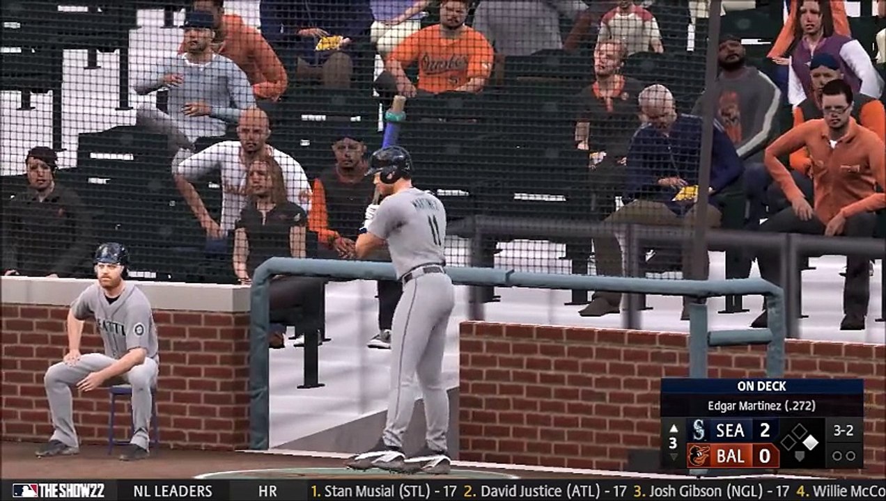 HOFBL Season 2: Mariners @ Orioles (5/31) Griffey Jr. hits two doubles, Langston solid vs O's