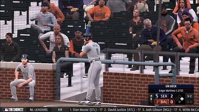 HOFBL Season 2: Mariners @ Orioles (5/31) Griffey Jr. hits two doubles, Langston solid vs O's