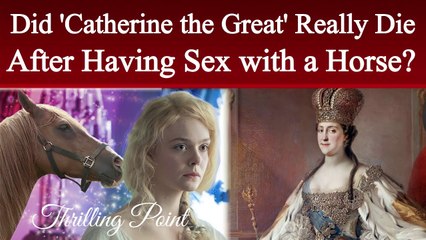 The strange story about Catherine the Great and her horse