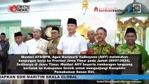 KEMENTRIAN ATR BPN SERAHKAN SERTIPIKAT WAKAF MASJID SUNAN GIRI DAN ZIARAH MAKAM DI GRESIK