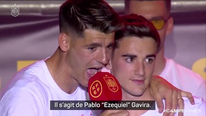 Espagne - Les jolis mots de Morata pour Gavi : "Tu nous as aidés à nous battre"