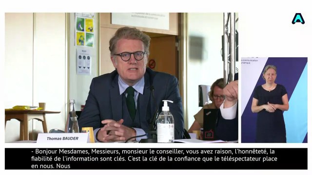 Attribution des fréquences de la télévision numérique terrestre (TNT) : audition du projet Cnews
