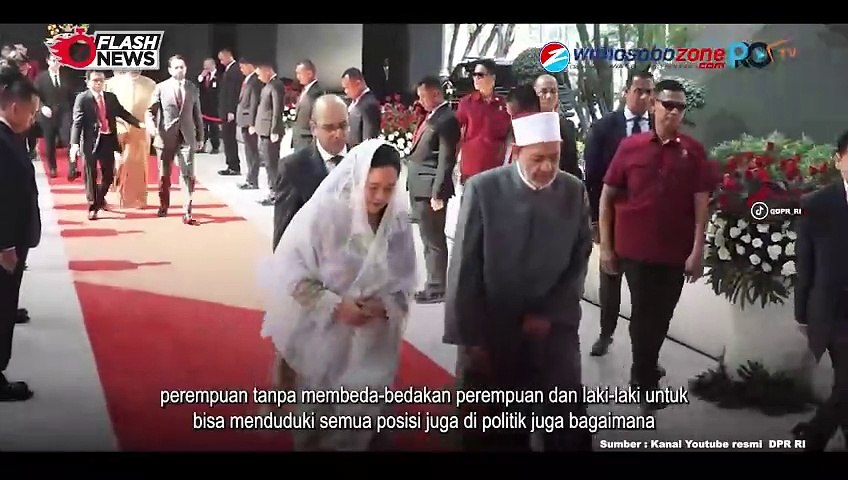 Imam Besar Grand Sheikh Al Azhar Kunjungi DPR Bahas Islam Moderat Hingga Kemerdekaan Palestina