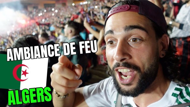 J'ASSISTE AU MATCH LE PLUS CHAUD D'ALGER (ALGÉRIE ) + TEST DE RECHTA ALGÉRIENNE !!