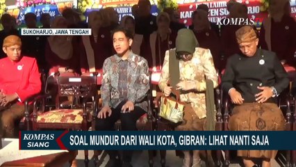 Soal Mundur dari Wali Kota Solo, Begini Beda Jawaban Gibran dan Sekda