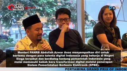 Bertemu Para Diaspora di Singapura, Menteri Anas Bahas Transformasi Manajemen Talenta Digital