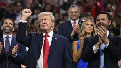 Trump zieht mit Vize J.D. Vance in US-Wahl