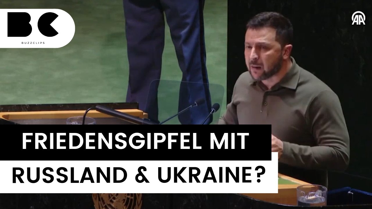 Ukraine plant Friedensgipfel mit Russland