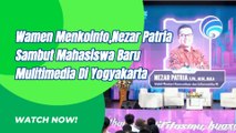 Wakil Menteri Kominfo Nezar Patria Sambut Mahasiswa Multimedia Yogyakarta