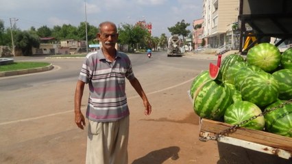 Karpuz satan emekli: "Emeklinin kaliteli bir mal alıp yemesi söz konusu değil’’
