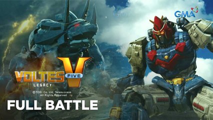 Voltes V Legacy: Voltes V versus Zairus (Full Battle)