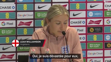 Angleterre - Williamson "dévastée" pour les Three Lions après leur échec à l'Euro