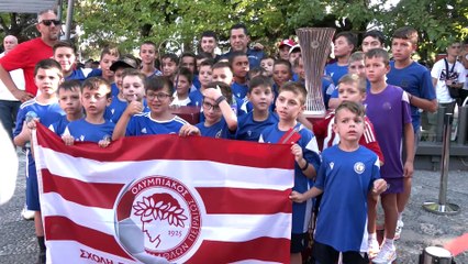 Oι ευρωπαϊκές κούπες του Ολυμπιακού στη Λαμία