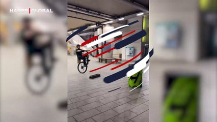 Tek tekerde yaptıklarıyla şovun ötesine geçti: "Bu seviyenin üstü yok"