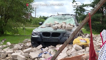 Notstand in Litauen: Tornado verwüstet mehrere Gemeinden im Norden des Landes