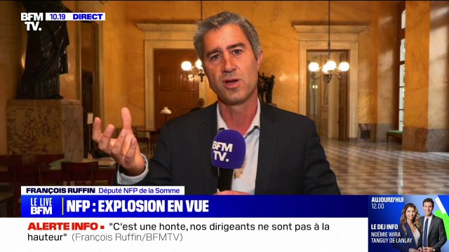 Nouveau Front populaire: François Ruffin appelle à ne pas s'enfermer dans des jeux partisans stériles