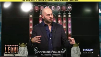 Matteo Gracis 100 giorni da Leoni - L'Italia può vivere di agricoltura