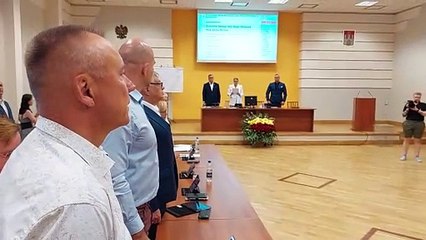6. sesja Rady Miasta Włocławek - ślubowanie Jakuba Girczyca