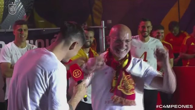 Luis de la Fuente: Es un orgullo para España contar con alguien que representa una escuela de valores