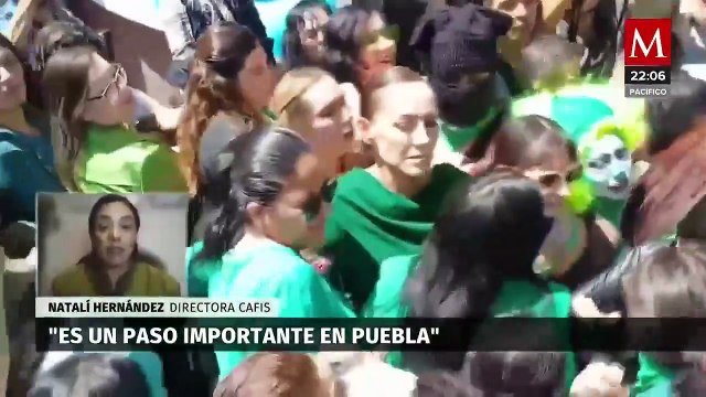 Natalí Hernández anuncia que puebla es el Estado 14 en despenalizar el aborto